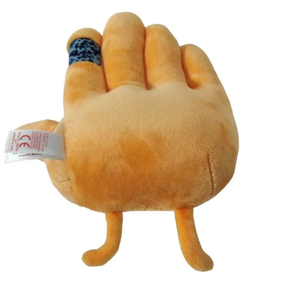 Ty Emoji Movie Hi-5 Beanie Babies Plush Stuffed Animal 2017 Orange 6 in - Picture 2 of 5